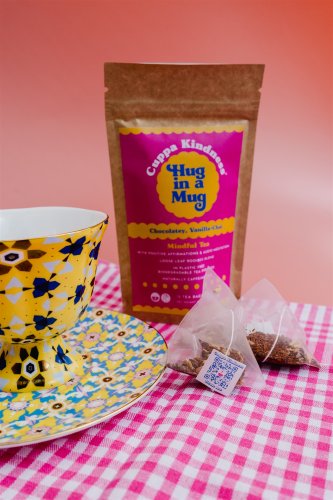 Hug in a Mug Caffeine Free Rooibos Tea by Cuppa Kindness®: Pack of 15 teabags